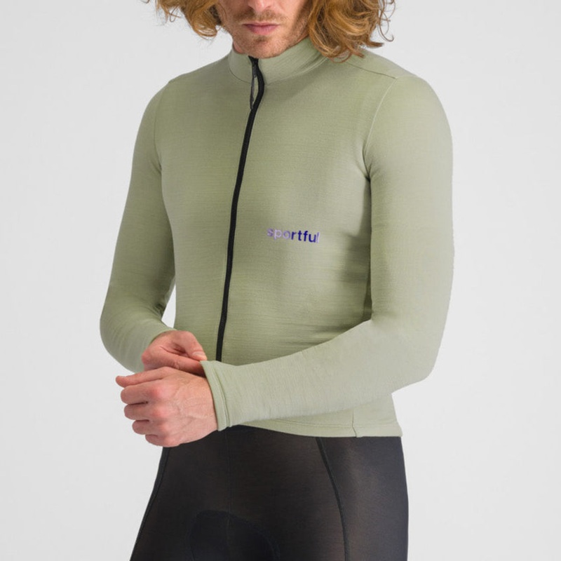 Maglia maniche lunghe Sportful Supergiara Wool – Verde