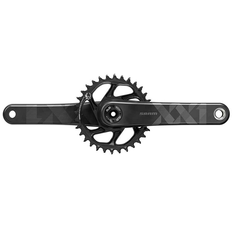 SRAM XX1 Eagle Carbon Boost Crankset – 175mm 12-Speed 34t Direct Mount DUB Spindle Interface BLK