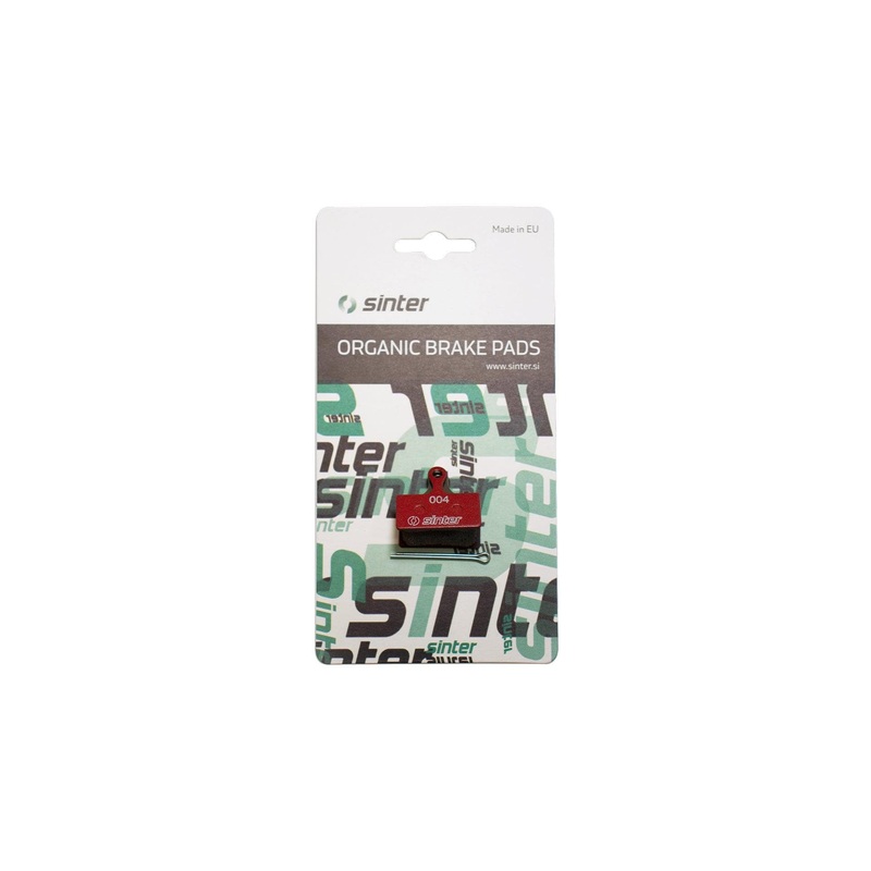 Sinter Disc Brake Pads – 004 Shimano G S514 – Single Pair Blister Pack: Red