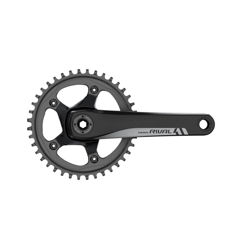 Sram Rival1 Crank Set Gxp 172.5Mm W/ 42T X-Sync (Gxp Cups Not Included):  10/11Spd 172.5Mm 42T