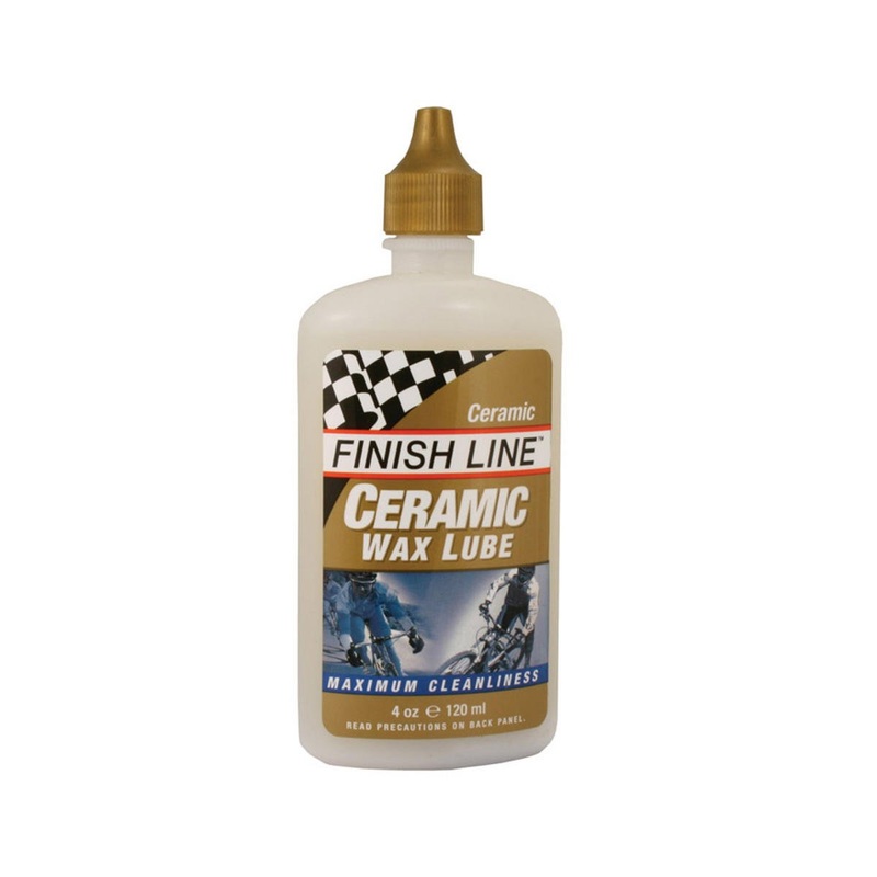 Finish Line Ceramic Wax Chain Lube (Bottle) (4oz)