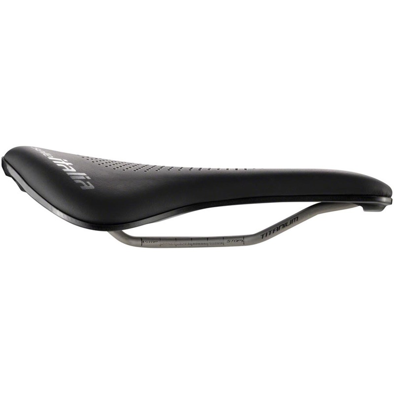 Selle Italia Novus Boost Evo TI 316 Superflow Saddle (Black) (L3) (145mm) (Titanium Rails)