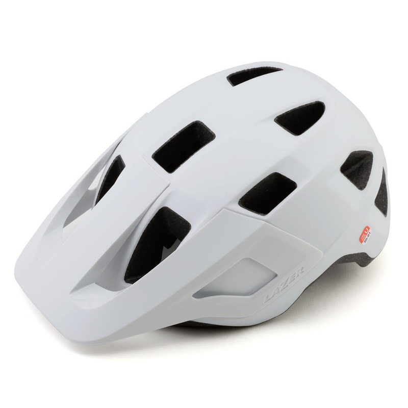 Lazer Lupo KinetiCore Mountain Helmet (Matte White) (Universal Adult)