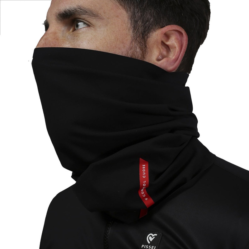 Scaldacollo garzato Pissei – Nero