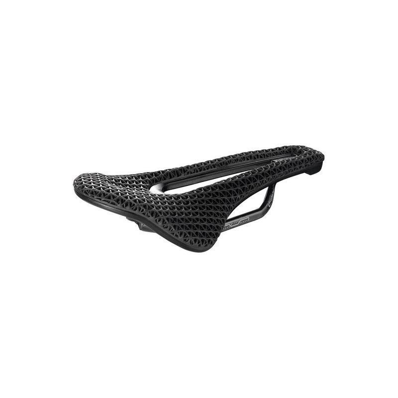 Selle San Marco Shortfit 2.0 3D Carbon FX Saddle (Black) (Carbon DNA) (S3) (140mm)