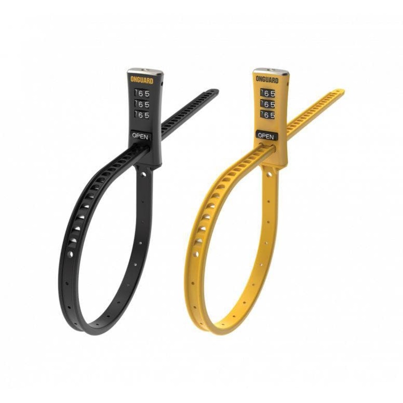 OnGuard Zip Locks – Black/Yellow – Twin