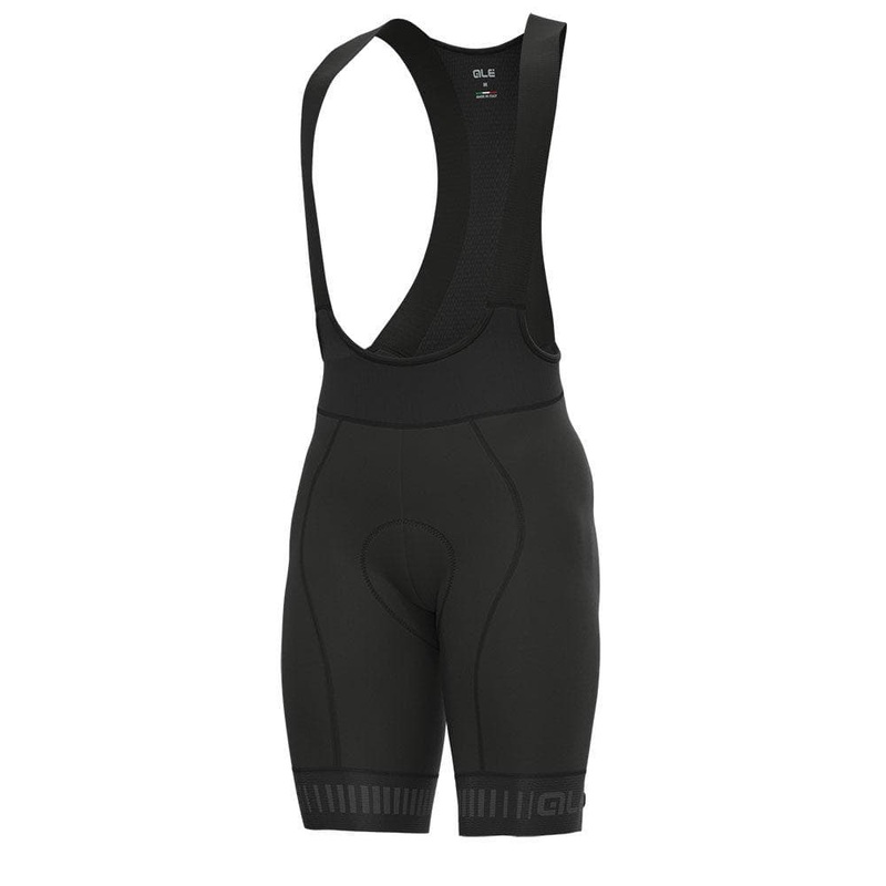 Al Strada PR-R Bibshorts Black/Grey S