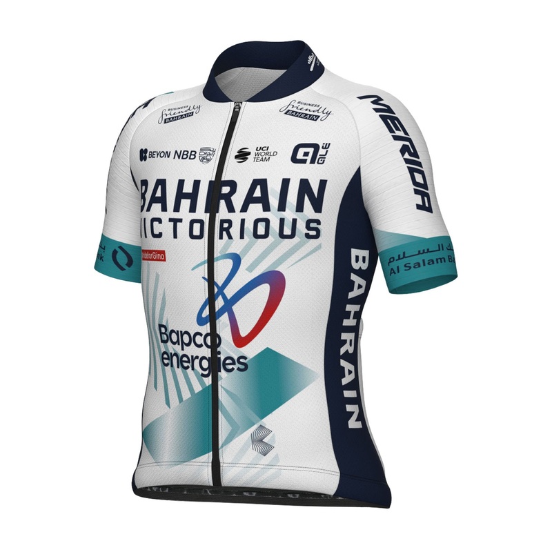 Maglia Ale Bahrain Victorious 2025 – Bambino