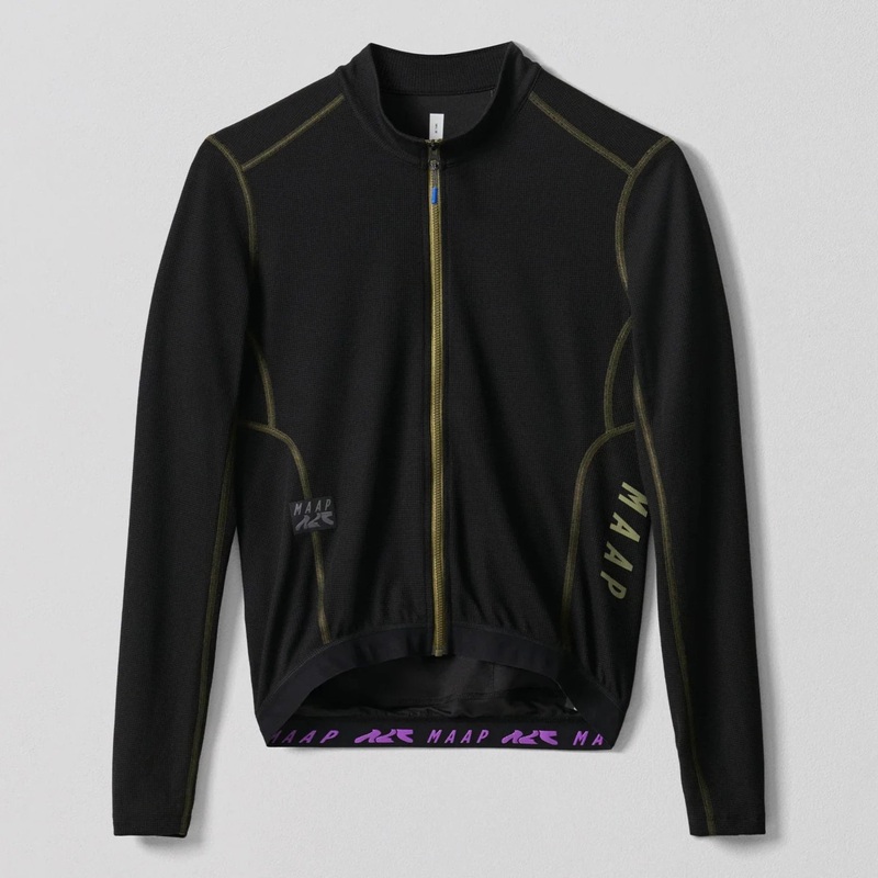 Maglia maniche lunghe Maap Alt_Road 2.0 – Nero