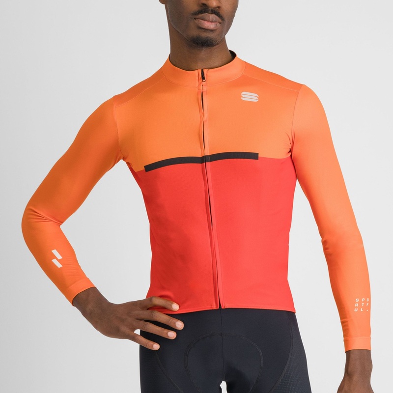 Maglia maniche lunghe Sportful Pista – Arancio