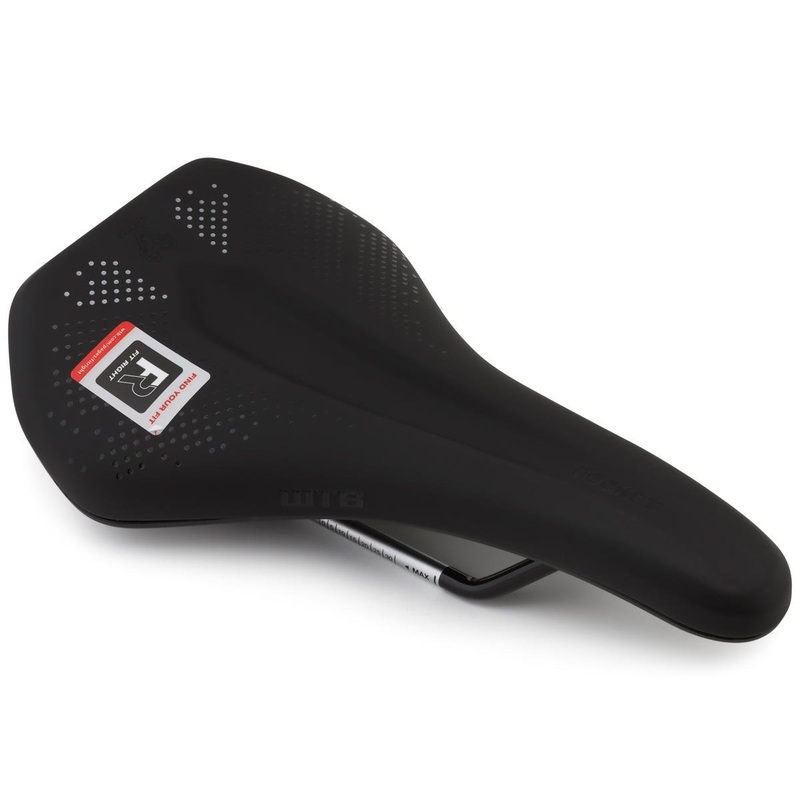 WTB Rocket Fusion Form Saddle (Black) (Titanium) (Medium) (145mm)