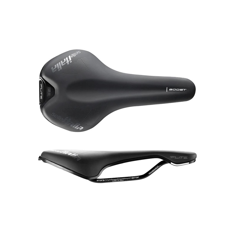 Selle Italia FLITE Boost TI 316 Saddle (Black) (L) (145mm)