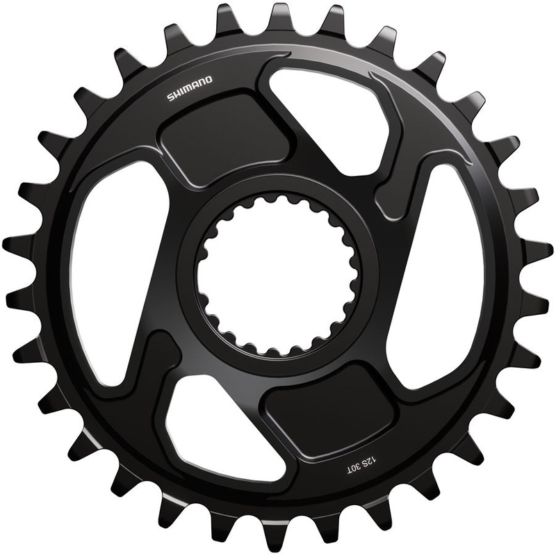 Shimano Deore XT SM-CRM86 1x Direct Mount Chainring – 30t Shimano Direct Mount For 12-Speed HG+ Chain Fits FC-M8200 Crank BLK