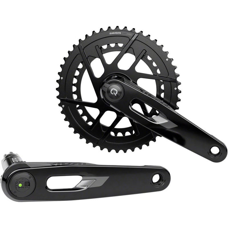 SRAM Rival AXS Power Meter Crankset – 160mm 12-Speed 46/33t 8-Bolt Direct Mount DUB PM Spindle BLK E1