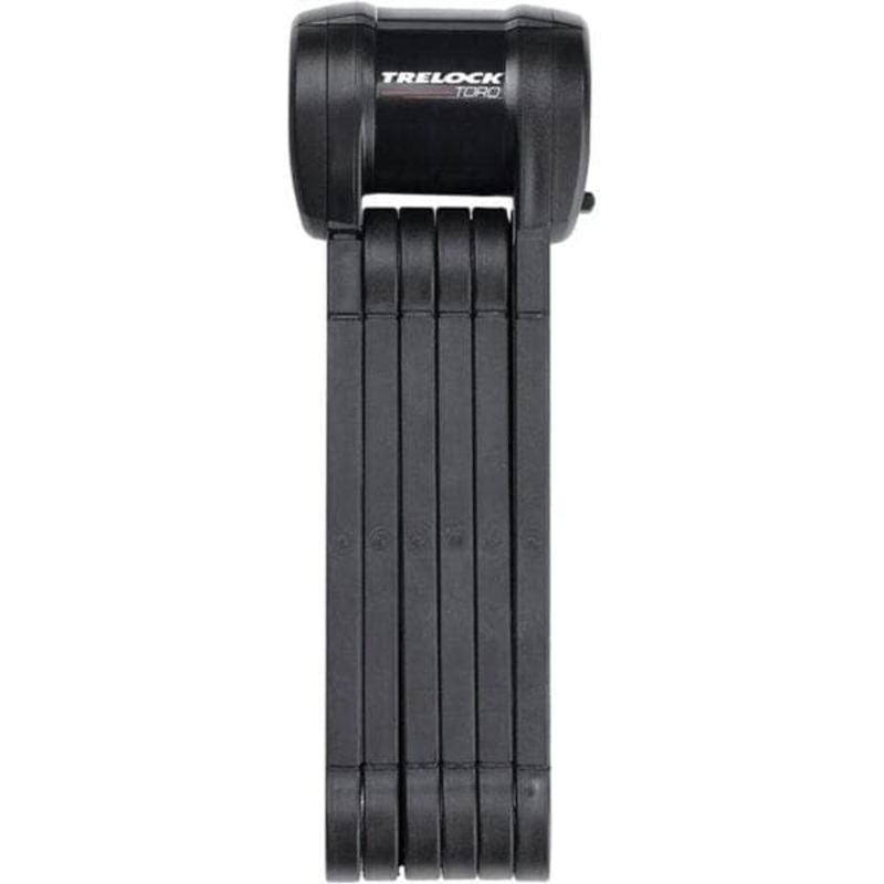 Trelock Folding Lock FS580 90cm TORO Black with AirTag compartment Sold Secure Gold