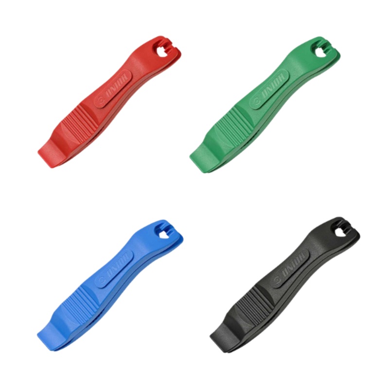 Unior Set of Two Tire Levers|Unior 1657BLUE Set of Two Tire Levers, Blue|Unior 1657BLACK Set of Two Tire Levers, Black|Unior 1657GREEN Set of Two Tire Levers, Green|Unior 1657RED Set of Two Tire Levers – Red