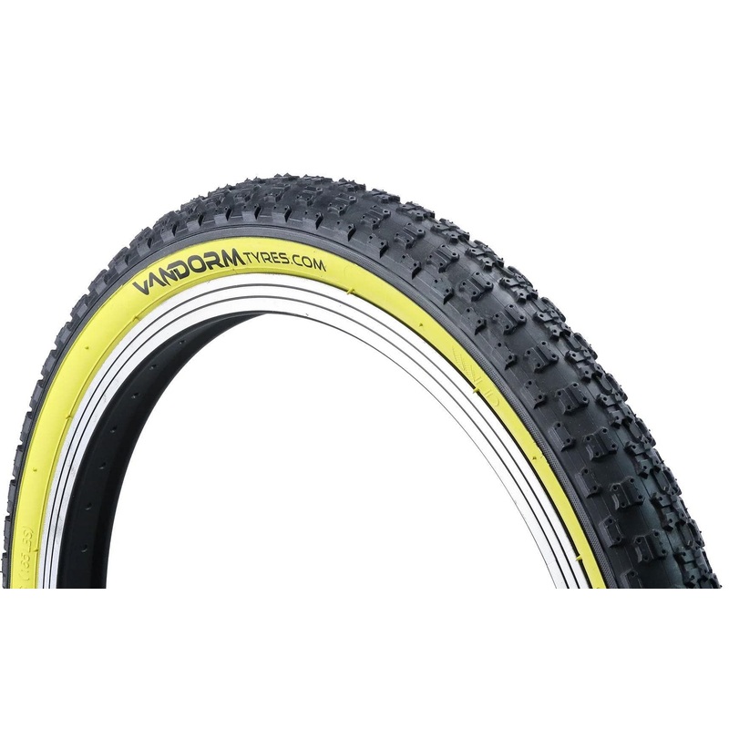 Vandorm Comp 3 20 x 1.75 Yellow Tyre