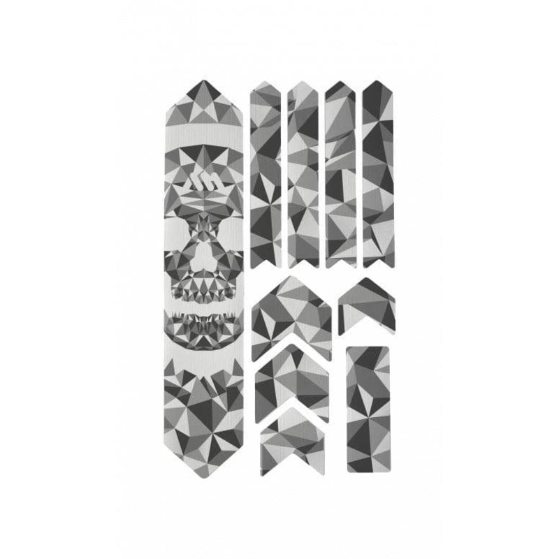 All Mountain Style Frame Guard Extra – Fractal Skull – Black –