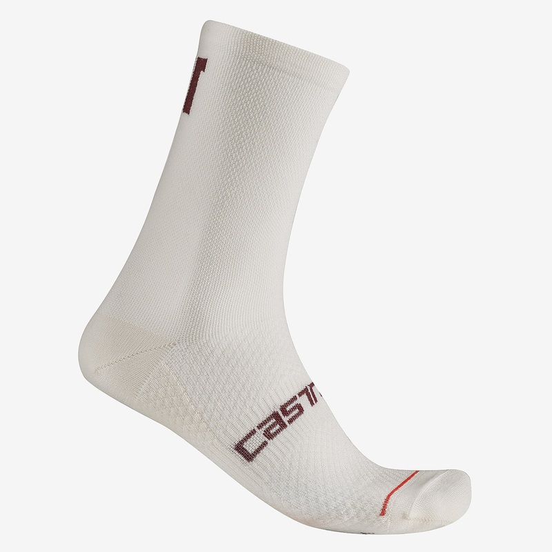Calze donna Castelli Como 15 Thermal – Bianco