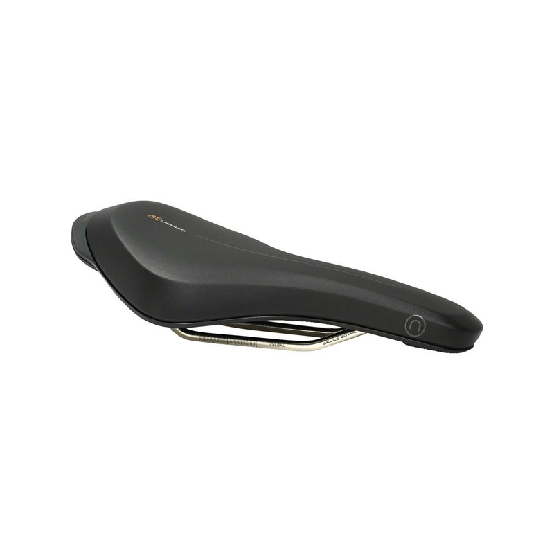 Selle Royal ON Saddle (Black) (Athletic Fit) (157mm) (Steel Rails)