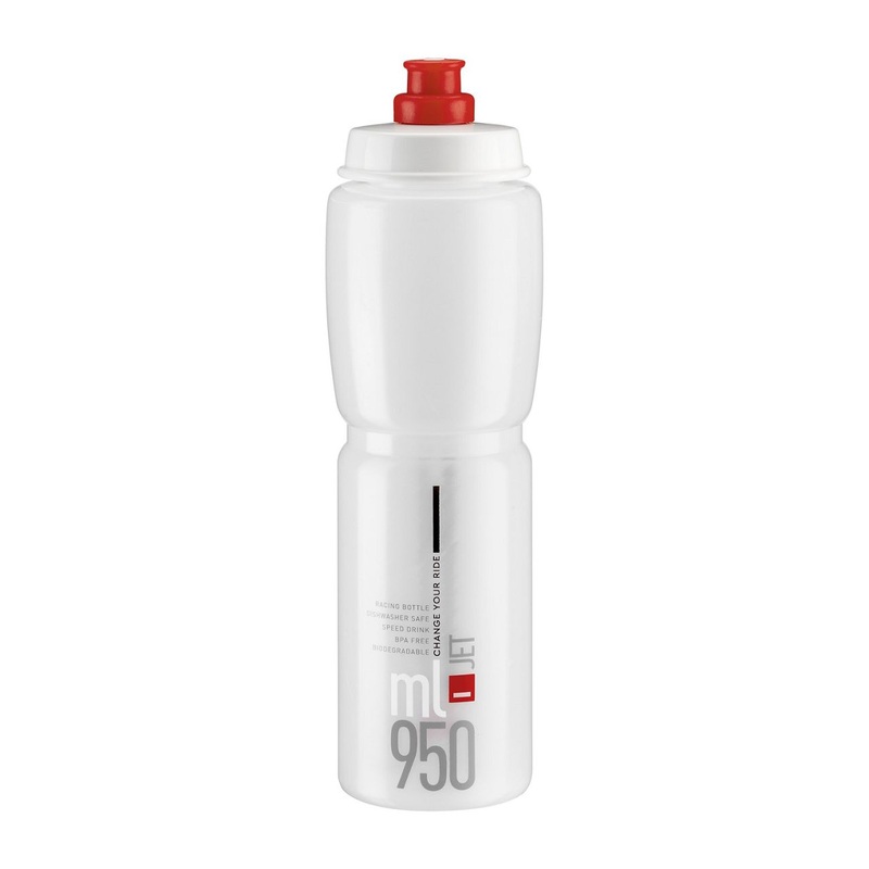 Borraccia Elite Jet Logo 950ml – Trasparente