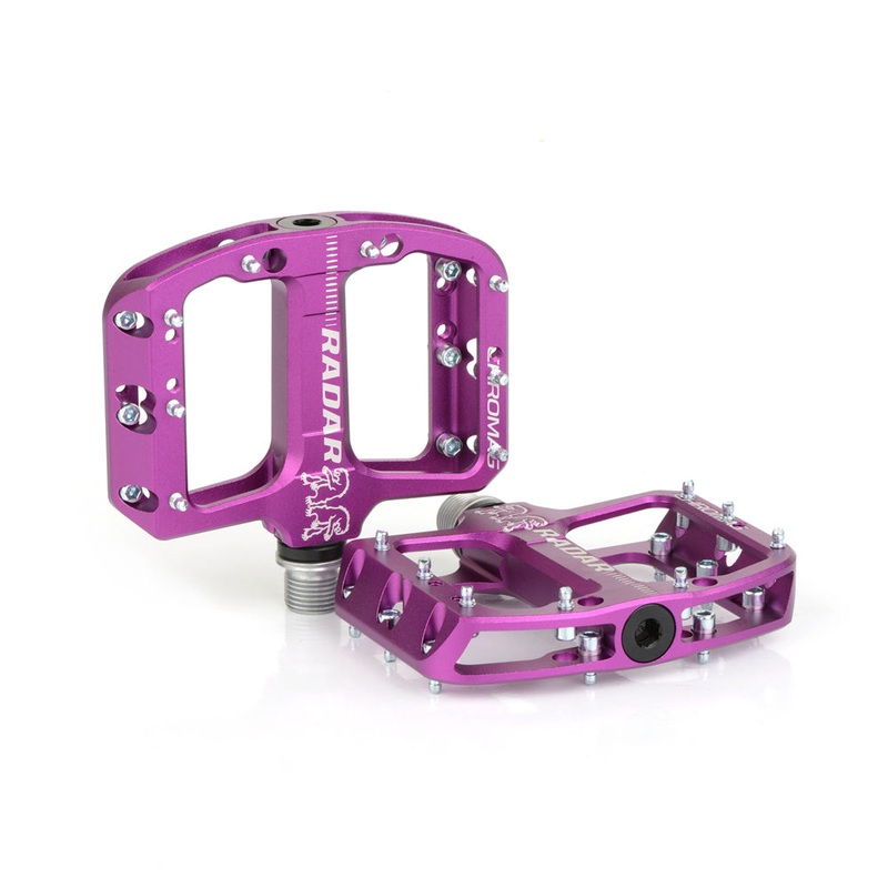 Chromag Radar Pedal|Chromag Radar Pedals Black|Chromag Radar Pedals Red|Chromag Radar Pedals Blue|Chromag Radar Pedals Purple|Chromag Radar Pedals Gold