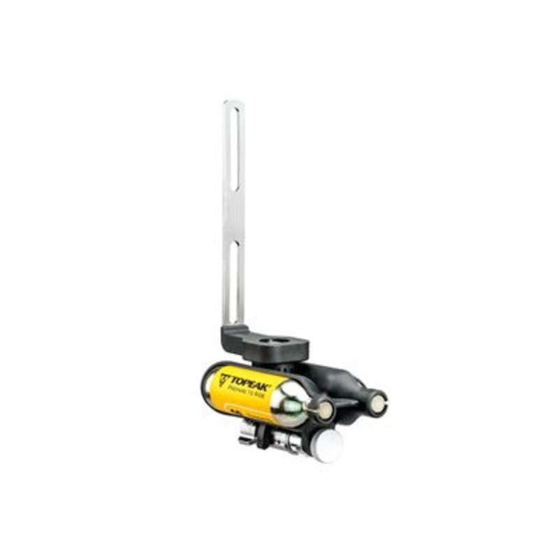 Topeak Ninja CO2|Topeak CO2 Ninja CO2 Cage Mount + Micro Airbooster + 2x Threaded 16g CO2