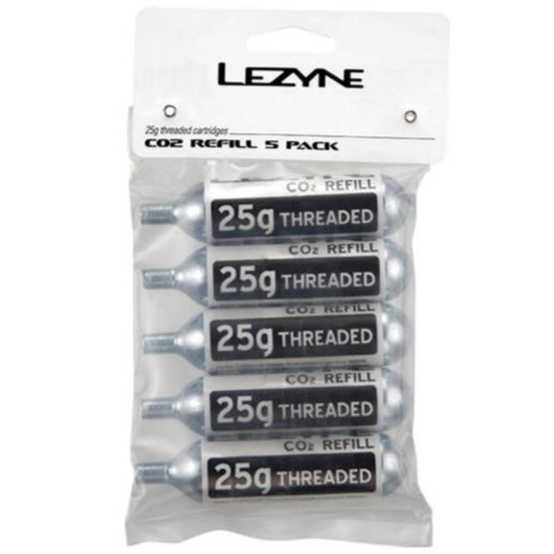 Bombolette CO2 25g Lezyne Refill – 5 pezzi