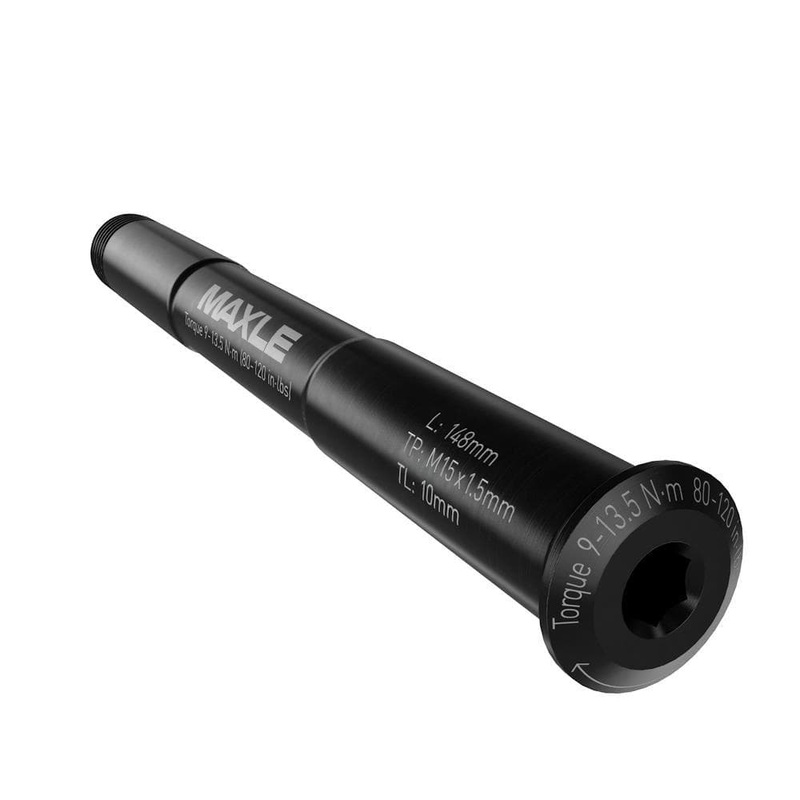 Rockshox Axle Maxle Stealth Front, 12X100, Length 134Mm, Thread Length 9Mm, Thread Pitch M12X1.50 – Rudy: Black