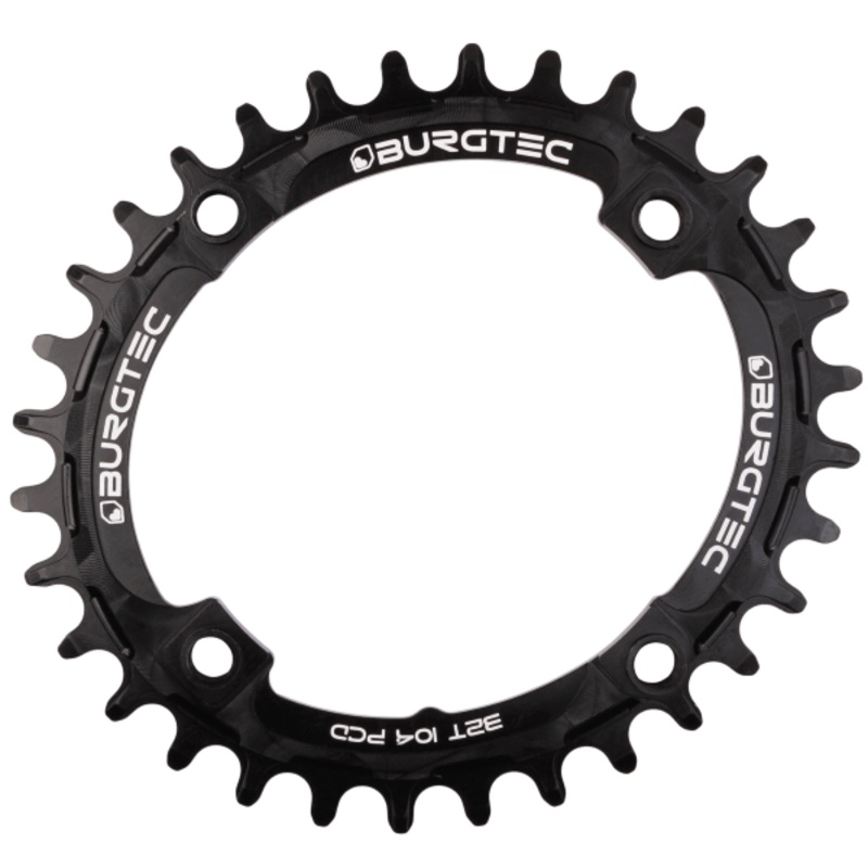 Burgtec Oval 104mm BCD Thick Thin Chainring
