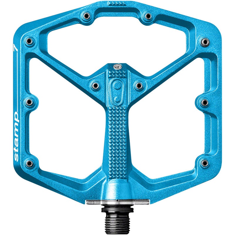 Crankbrothers Stamp 7 Pedals – Platform Aluminum 9/16 Electric Blue Large