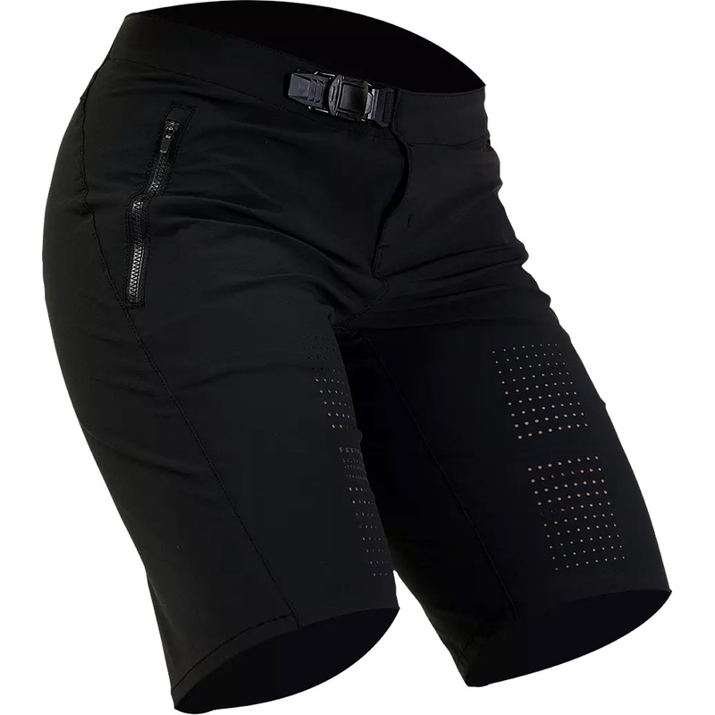 Pantaloncini Fox mtb donna Flexair – Nero nero