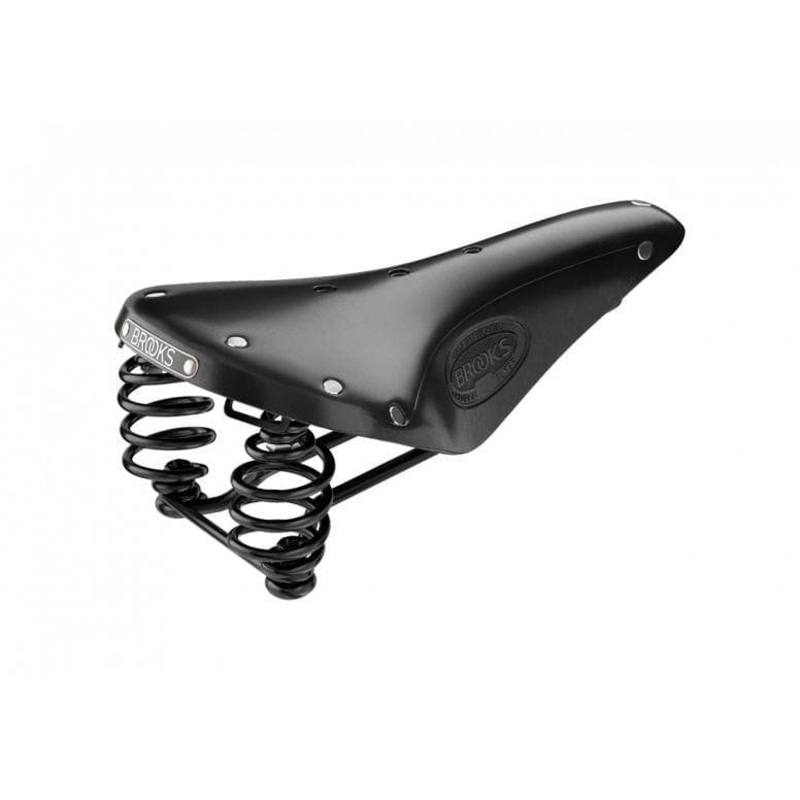 Brooks Flyer Std Black Mens Touring Saddle – 175mm