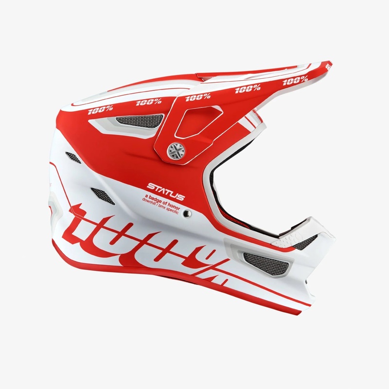 Casco Bambino 100% Status – Rosso