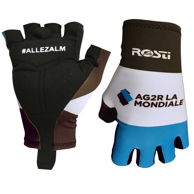 Guanti Ag2r La Mondiale 2018|S|M|L|XL|XXL|Multicolor