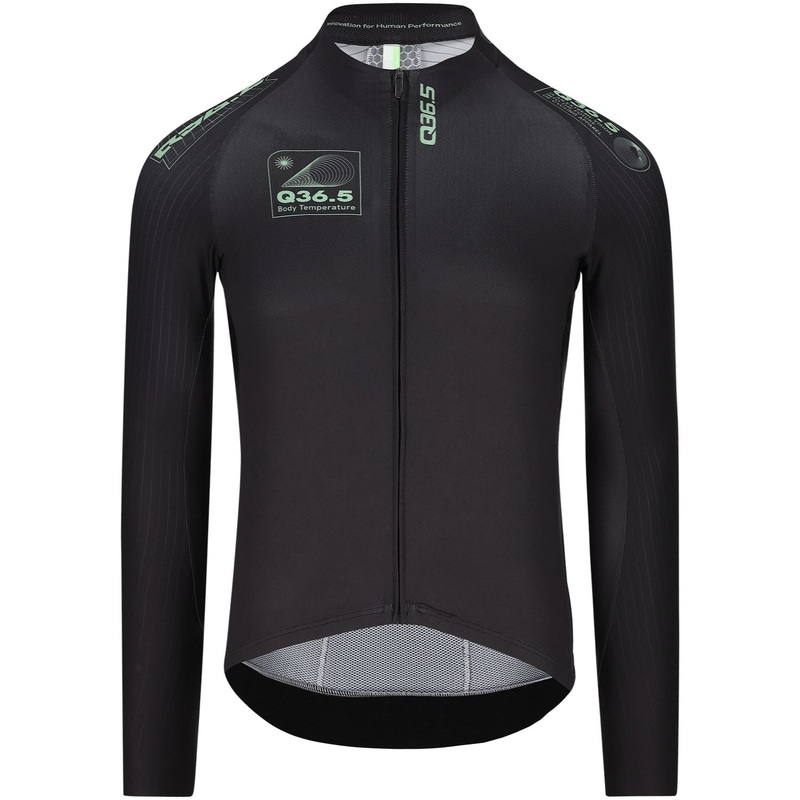 Maglia maniche lunghe Q36.5 Gregarius Hybrid Light Retrofuture – Nero