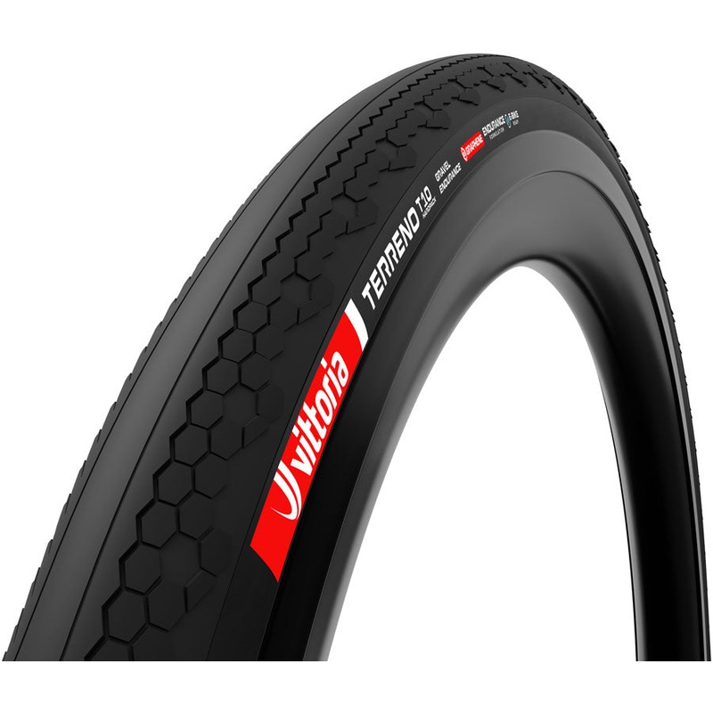 Vittoria Terreno T10 Hardpack Tire – 650 x 47 Tubeless Folding BLK Gravel Endurance Graphene G2.0