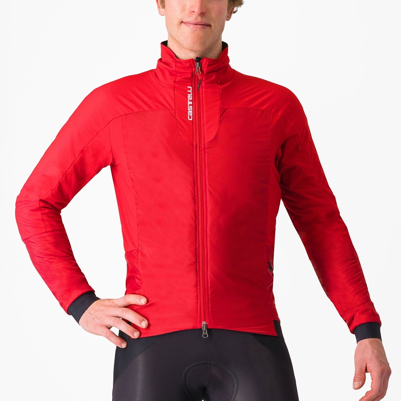 Giacca Castelli Fly – Rosso|XS|S|M|L|XL|XXL|XXXL|Rosso