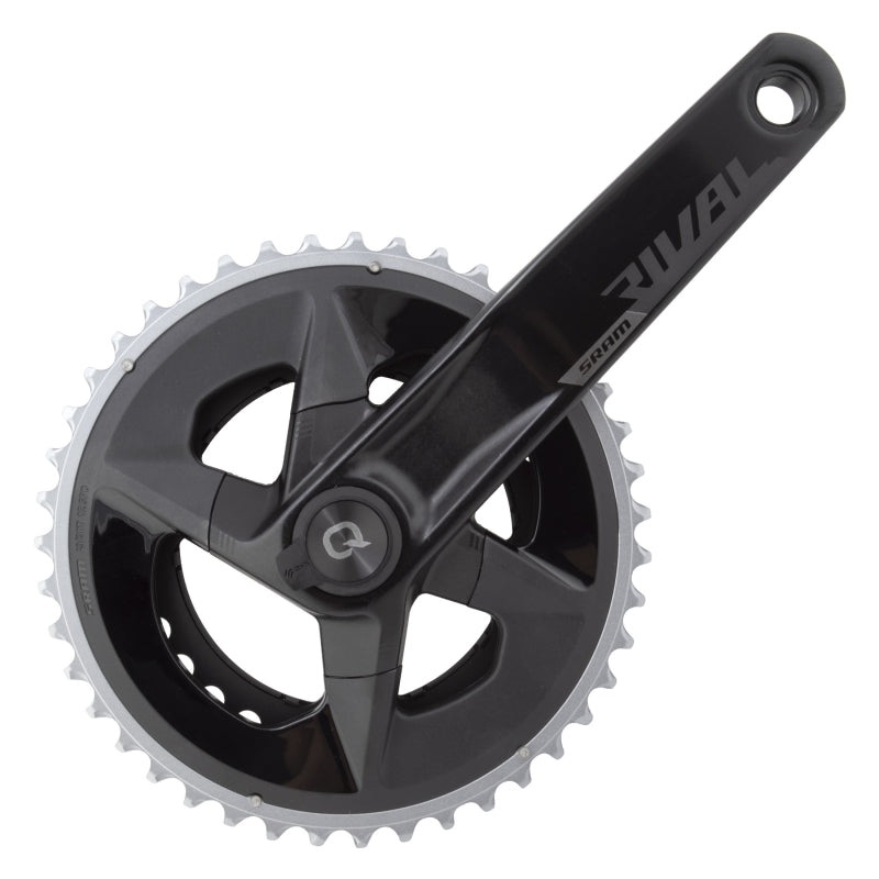 SRAM Rival AXS Wide Power Meter Crankset – 172.5mm 12-Speed 43/30t Yaw 94 BCD DUB Spindle Interface BLK D1