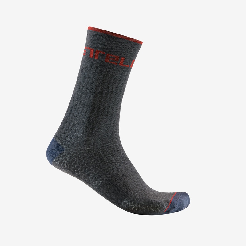 Calze Castelli Distanza 20 – Grigio scuro