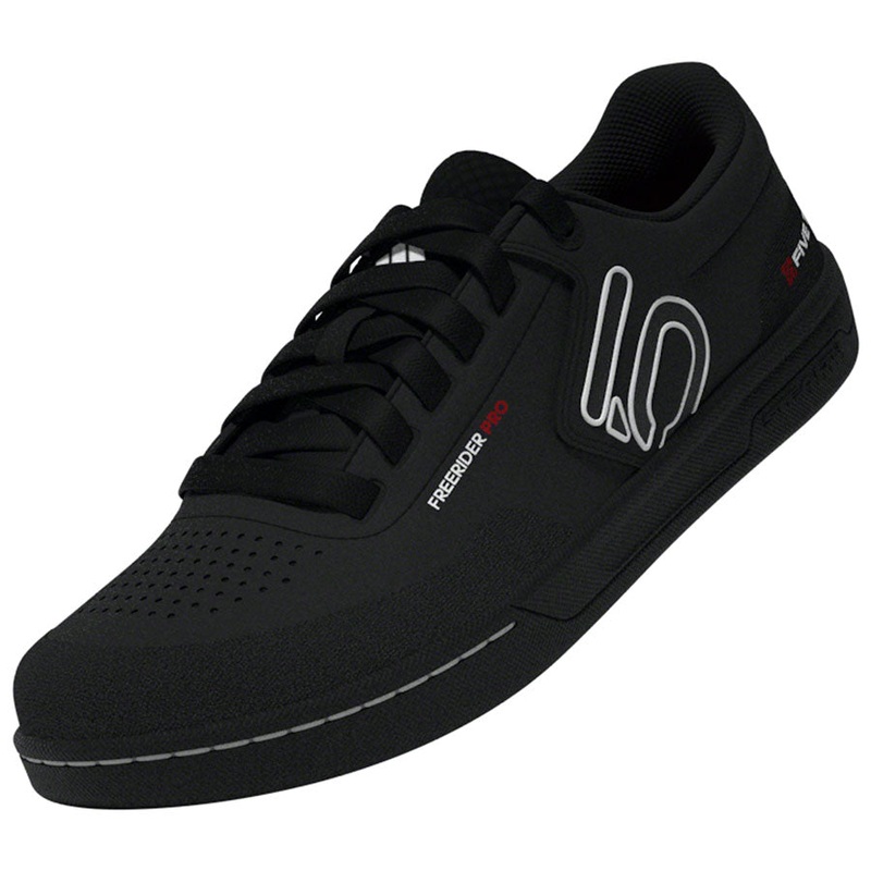 Five Ten Freerider Pro Flat Shoes – Mens Core BLK/Ftwr White/Ftwr White 13