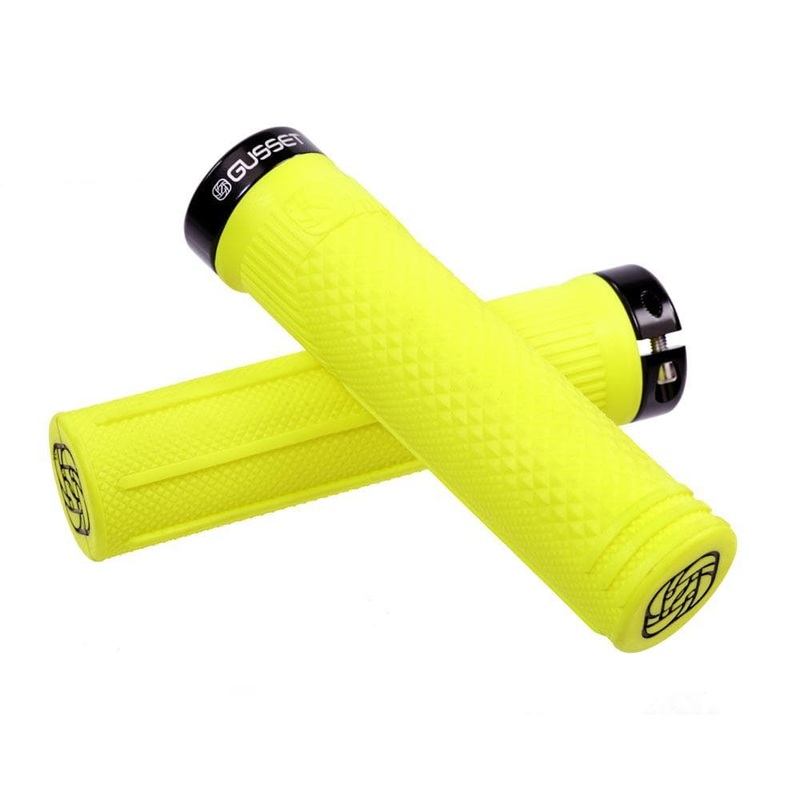 Gusset Grips S2 Clamp-On 133mm Grips Yellow