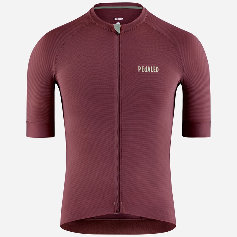 Maglia Pedaled Element Lightweight – Bordeaux