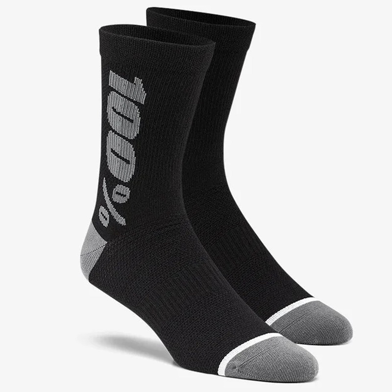 Calze 100% RYTHYM Merino – Nero grigio