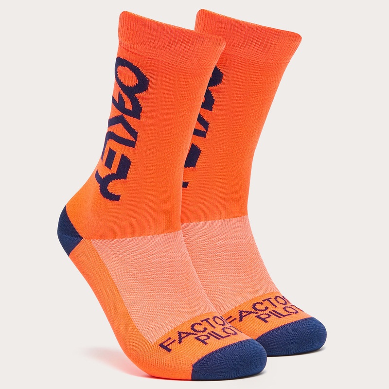Calze Oakley Factory Pilot Mtb – Arancio