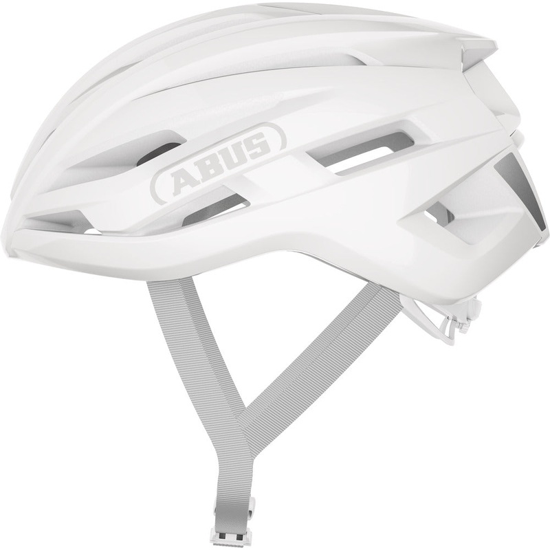 Casco Abus Stormchaser Ace – Pure white
