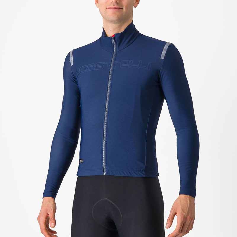 Maglia maniche lunghe Castelli Tutto Nano RoS – Blu scuro