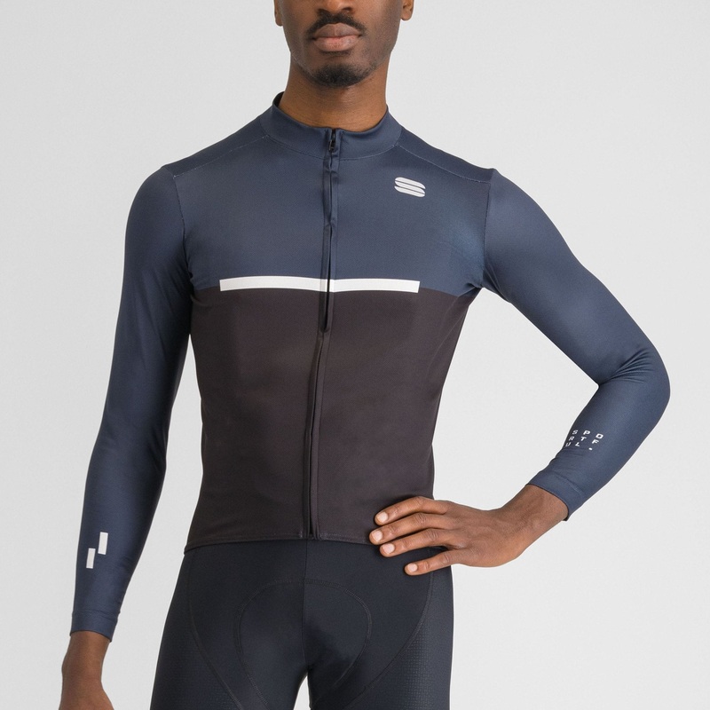 Maglia maniche lunghe Sportful Pista – Nero blu