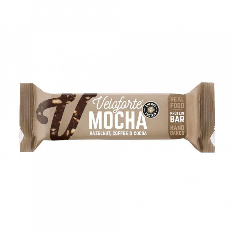Veloforte Protein Bars – Mocha – Hazelnut, Coffee & Cocoa