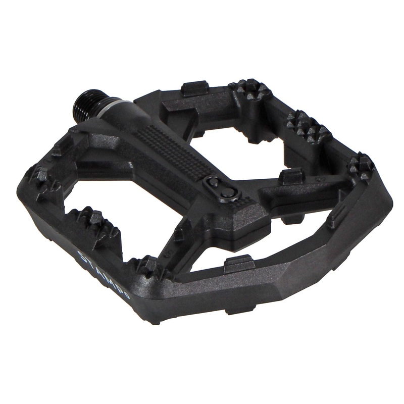 Crankbrothers Stamp 0 Pedals – Platform Aluminum 9/16 Black Large